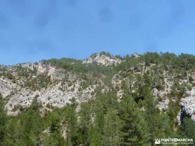 Hoz del Río Escabas-Serranía de Cuenca;viaje agosto fiesta almudena viajes culturales por españa 